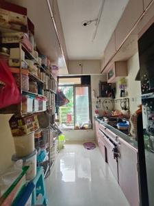 Kitchen Image of 900 Sq.ft 2 BHK Apartment / Flat for rent in Mangala Mayurs Nature Glory, Kalwa Thane for Rs. 35000