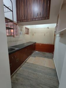 Kitchen Image of 550 Sq.ft 1 BHK Builder Floor for rent in Indira Nagar Bengaluru for Rs. 26000