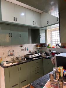 Kitchen Image of 1500 Sq.ft 3 BHK Apartment / Flat for sale in Suchitra Hyderabad for Rs. 9500000