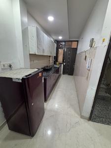 Kitchen Image of 600 Sq.ft 1 BHK Builder Floor for rent in Maurya Enclave, Pitampura New Delhi for Rs. 20000