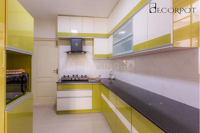 Kitchen Image of 1400 Sq.ft 3 BHK Independent House for sale in Gulmohar Greens, Doma-1 Raipur for Rs. 4815000