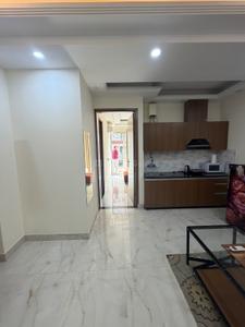 Bedroom Image of 1300 Sq.ft 1 BHK Builder Floor for rent in Sector 55 Gurgaon for Rs. 44000