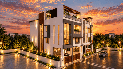 Image of 2000 Sq.ft 2 BHK Villa for sale in Muttukadu, Chennai for Rs. 25000000