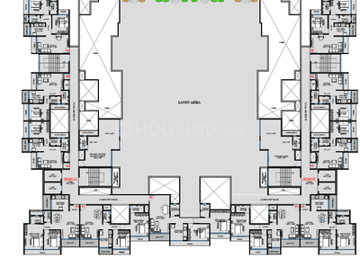 Image of 1100 Sq.ft 2 BHK Apartment / Flat for sale in Bhagwati Elysia II, Pushpak Nagar, Navi Mumbai for Rs. 7500000