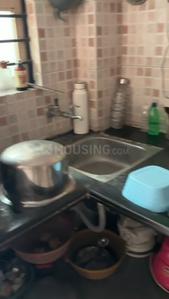 Kitchen Image of 580 Sq.ft 1 BHK Builder Floor for rent in Ghodasar Ahmedabad for Rs. 10000