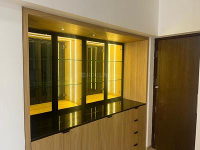Kitchen Image of 640 Sq.ft 1 RK Studio for rent in Lodha Belmondo, Gahunje Pune for Rs. 45000