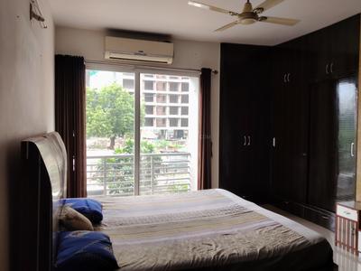 Bedroom Image of 2140 Sq.ft 3 BHK Apartment / Flat for rent in JP Iscon Habitat, Gotri Vadodara for Rs. 37000
