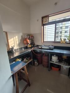 Kitchen Image of 585 Sq.ft 1 BHK Apartment / Flat for rent in Lodha Casa Bella, Usarghar Thane for Rs. 14000