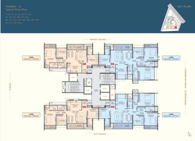 Image of 1631 Sq.ft 3 BHK Apartment / Flat for sale in Yashada EVO, Punawale, Pune for Rs. 13000000