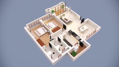 Image of 1190 Sq.ft 2 BHK Apartment / Flat for sale in Porvorim, Goa for Rs. 17400000