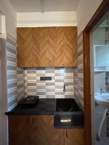 Kitchen Image of 350 Sq.ft 1 RK Builder Floor for rent in Kadubeesanahalli Bengaluru for Rs. 19000