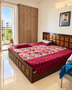 Bedroom Image of 1385 Sq.ft 3 BHK Apartment / Flat for rent in ATS Happy Trails, Noida Extension Greater Noida for Rs. 25000