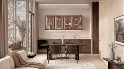 Kitchen Image of 398 Sq.ft 1 RK Apartment / Flat for sale in Jebel Ali Village Dubai for Rs. 23396409