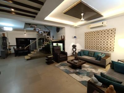 Hall Image of 4200 Sq.ft 4 BHK Independent House for rent in Dev Kutir Bungalow, Ambli Ahmedabad for Rs. 99000