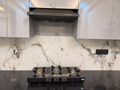 Kitchen Image of 750 Sq.ft 1 BHK Apartment / Flat for rent in Ramkrishna Apartments, Mansarovar Jaipur for Rs. 10000