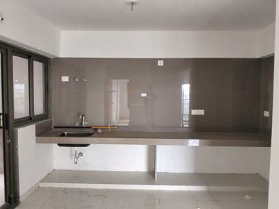 Kitchen Image of 2280 Sq.ft 3 BHK Apartment / Flat for rent in Adani The Meadows, Shantigram Ahmedabad for Rs. 55000