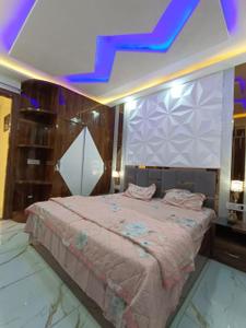 Bedroom Image of 1000 Sq.ft 3 BHK Builder Floor for rent in Guru Ji Welfare Homes, Dwarka Mor New Delhi for Rs. 30000