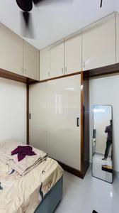 Bedroom Image of 700 Sq.ft 1 BHK Apartment / Flat for rent in Gachibowli Hyderabad for Rs. 24500