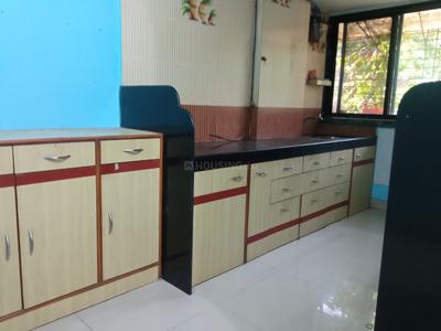 Kitchen Image of 442 Sq.ft 1 RK Apartment / Flat for rent in Thane West Thane for Rs. 24000