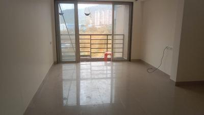 Living Room Image of 1200 Sq.ft 3 BHK Apartment / Flat for rent in Dynamix Parkwoods, Kasarvadavali Thane for Rs. 55000
