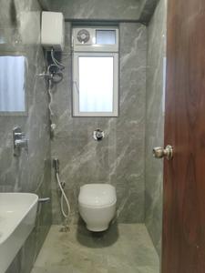 Common Bathroom Image of 400 Sq.ft 1 BHK Apartment / Flat for rent in Vrindavan Elite, Vikhroli East Mumbai for Rs. 40000