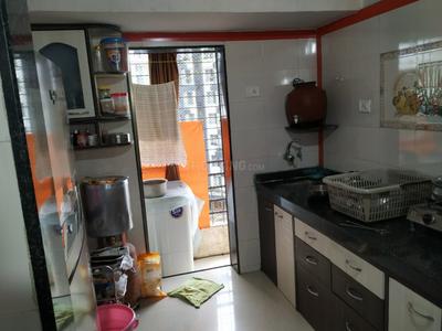 Kitchen Image of 605 Sq.ft 1 BHK Apartment / Flat for sale in Nirmal Teerth Plaza, Mira Road East Mira Bhayandar for Rs. 7200000