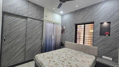 Bedroom Image of 910 Sq.ft 3 BHK Apartment / Flat for sale in Khodiyar Nagar Vadodara for Rs. 5400000
