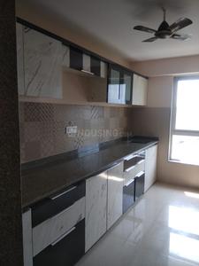 Kitchen Image of 698 Sq.ft 1 BHK Apartment / Flat for rent in Srishti Harmony, Powai Mumbai for Rs. 56000