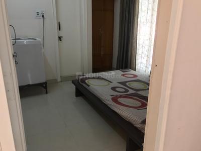 Bedroom Image of 630 Sq.ft 1 BHK Builder Floor for rent in Murugeshpalya Bengaluru for Rs. 29000