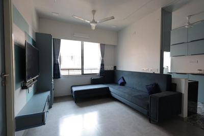 Kitchen Image of 990 Sq.ft 2 BHK Apartment / Flat for sale in Hari Om Crystal, Ghuma Ahmedabad for Rs. 6500000