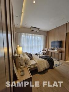 Bedroom Image of 1041 Sq.ft 3 BHK Apartment / Flat for sale in The Prestige City, Mulund West Mumbai for Rs. 29000000