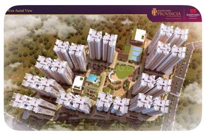 Image of 1715 Sq.ft 3 BHK Apartment / Flat for sale in Rajapushpa Provincia, Narsingi, Hyderabad for Rs. 20000000