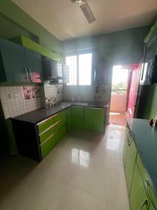 Kitchen Image of 1500 Sq.ft 3 BHK Apartment / Flat for rent in Tejpur Gadbadi Indore for Rs. 30000