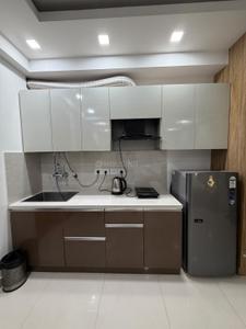Kitchen Image of 1100 Sq.ft 1 RK Builder Floor for rent in Sector 28 Gurgaon for Rs. 32000