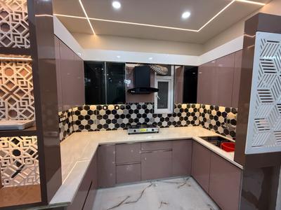 Kitchen Image of 1000 Sq.ft 3 BHK Independent House for rent in Rajouri Garden New Delhi for Rs. 46000
