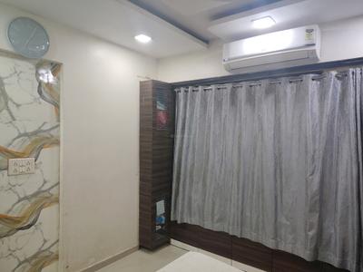 Bedroom Image of 700 Sq.ft 1 BHK Apartment / Flat for rent in Raunak Bliss, Kasarvadavali Thane for Rs. 18500