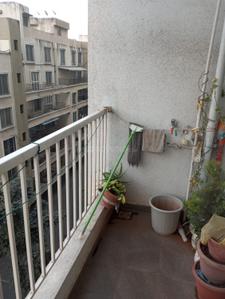 Balcony Image of 850 Sq.ft 2 BHK Apartment / Flat for sale in Aswani Galaxy, Wakad Pune for Rs. 7000000