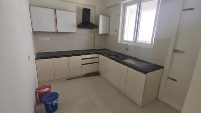 Kitchen Image of 1400 Sq.ft 3 BHK Apartment / Flat for rent in Mana Capitol Apartment, Carmelaram Bengaluru for Rs. 65000