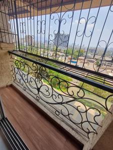 Balcony Image of 720 Sq.ft 1 BHK Apartment / Flat for rent in Bhagwati Space Conventure Skylon, Kalyan East Kalyan for Rs. 18500