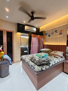 Bedroom Image of 1050 Sq.ft 2 BHK Apartment / Flat for sale in Thane West Thane for Rs. 26000000