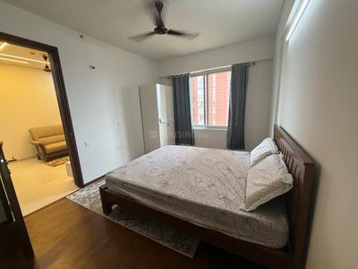 Bedroom Image of 984 Sq.ft 1 BHK Apartment / Flat for rent in Brigade Residences, Perungudi Chennai for Rs. 60000