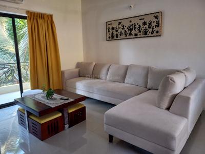 Hall Image of 1215 Sq.ft 2 BHK Apartment / Flat for rent in P Four Square Greens, Sodiem Siolim Goa for Rs. 48000
