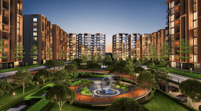 Image of 1178 Sq.ft 2 BHK Apartment / Flat for sale in Sholinganallur, Chennai for Rs. 9900000