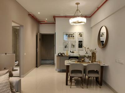 Living Room Image of 800 Sq.ft 2 BHK Apartment / Flat for sale in Rustomjee La Familia, Thane West Thane for Rs. 14000000