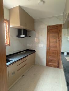 Kitchen Image of 1250 Sq.ft 3 BHK Builder Floor for rent in Vidyaranyapura Bengaluru for Rs. 32000