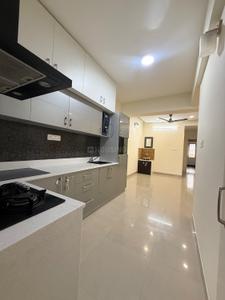 Kitchen Image of 1450 Sq.ft 3 BHK Apartment / Flat for rent in Banaswadi Bengaluru for Rs. 45000