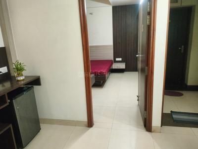 Kitchen Image of 700 Sq.ft 1 BHK Apartment / Flat for rent in Malviya Nagar Jaipur for Rs. 20000