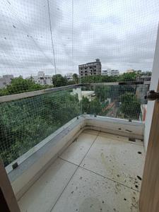 Balcony Image of 1450 Sq.ft 3 BHK Apartment / Flat for rent in Alkapuri Vadodara for Rs. 21000