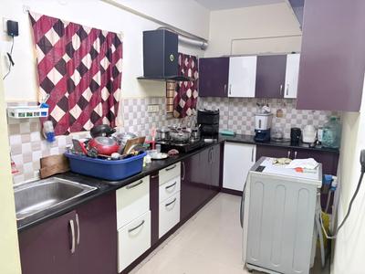 Kitchen Image of 1100 Sq.ft 2 BHK Apartment / Flat for rent in Srinivaspura Bengaluru for Rs. 32000