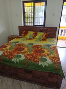 Bedroom Image of 1000 Sq.ft 2 BHK Builder Floor for rent in Porvorim Goa for Rs. 28000